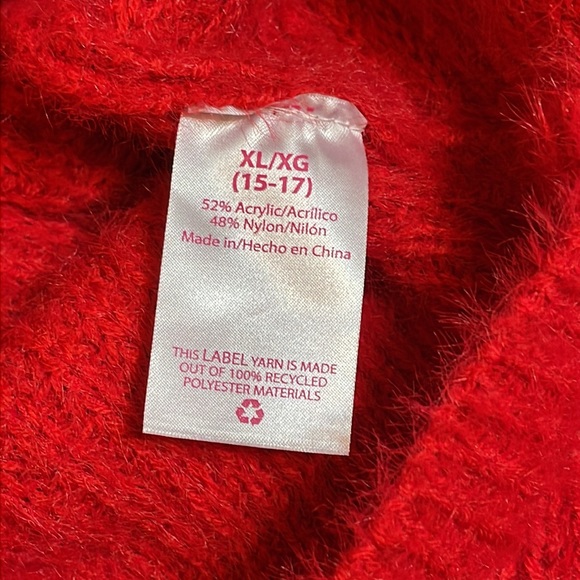 NOBO Red sweater with Pearls, Size XL, NWT - Picture 5 of 6